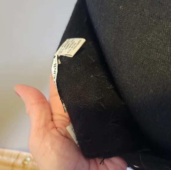 VINTAGE ANNE KLEIN 2 WOOL AND ANGORA SWEATER DRESS WITH PEARLS - Picture 10 of 10